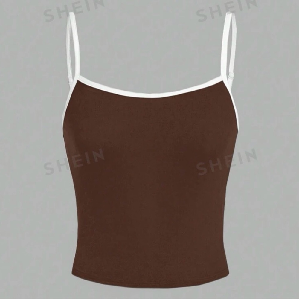 SHEIN brown tank top size S
